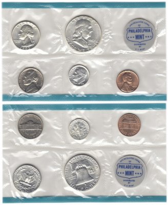 купить США годовой набор 1963 P (5 монет+жетон)