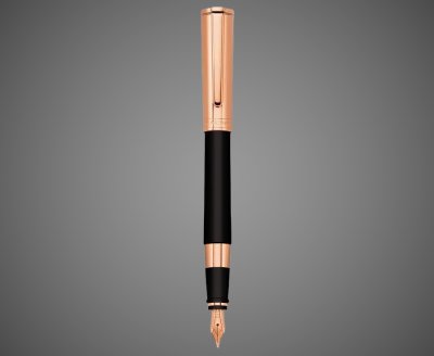 купить Перьевая ручка Aurora TU Metal Cap Black PGT, перо - F, в подарочной коробке, Драгметаллы: позолота, позолота, смола, 2026 г.