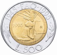 купить Сан-Марино 500 лир 1995 FAO