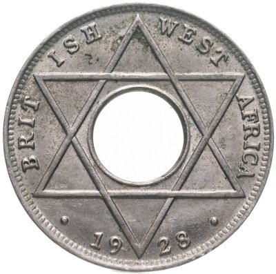 купить Британская Западная Африка 1/10 пенни (penny) 1928