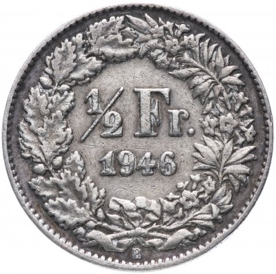 купить Швейцария 1/2 франка 1946