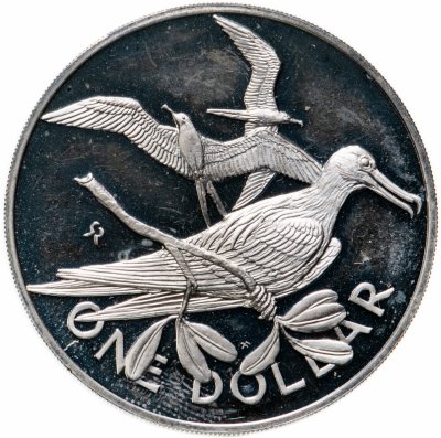 купить Британские Виргинские острова 1 доллар (dollar) 1973-1975, случайный год
