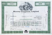 купить Акция США Massey- Ferguson Limited 1977