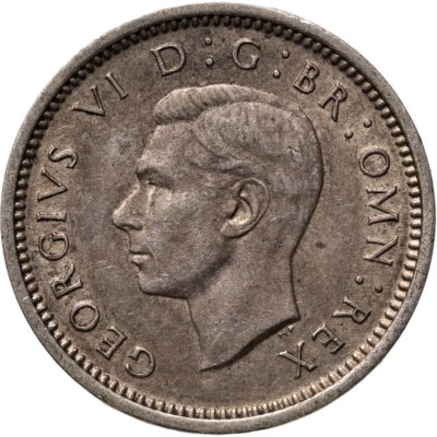 купить Великобритания 3 пенса 1937