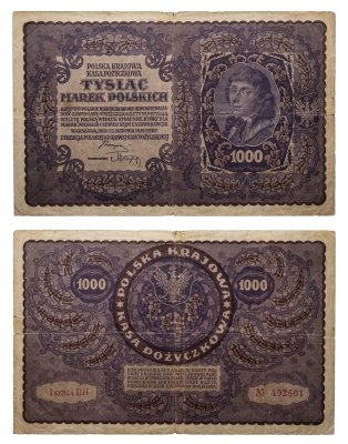 купить Польша 1000 марок 1919