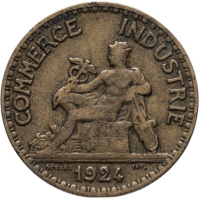 купить Франция 50 сантимов (centimes) 1924