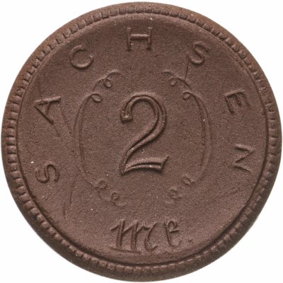 купить Саксония (Германия) нотгельд 2 марки 1921