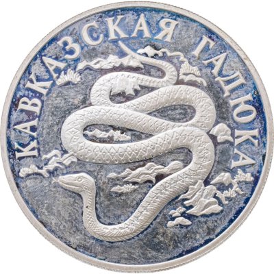 купить 1 рубль 1999 СПМД кавказская гадюка