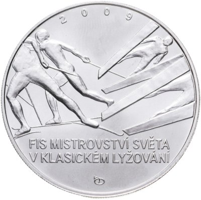купить Чехия 200 крон (korun) 2009 "Чемпионат мира по лыжным видам спорта в Либерце, 2009"