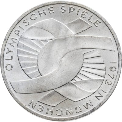 купить Германия 10 марок 1972 XX летние Олимпийские Игры, Мюнхен 1972 - Узел