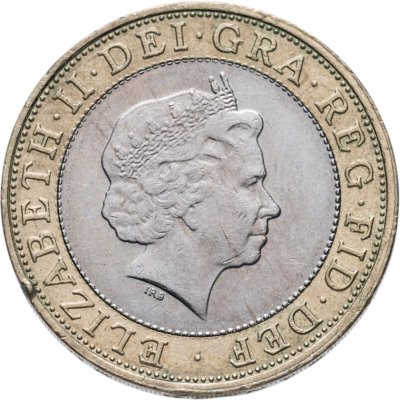 купить Великобритания 2 фунта (pounds) 2000