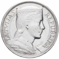 Купить Латвия 5 латов (lati) 1932