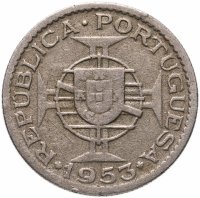 купить Ангола 2,5 эскудо (escudos) 1953