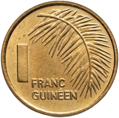 купить Гвинея 1 франк (franc) 1985