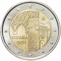 купить Испания 2 евро 2021 "Исторический город Толедо"