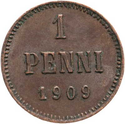купить 1 пенни (penny) 1909