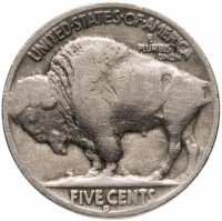 купить США 5 центов (cents) 1936 D Buffalo Nickel знак монетного двора: "D" - Денвер