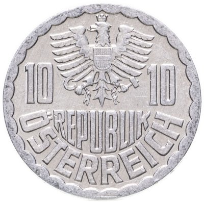 купить Австрия 10 грошей (groschen) 1984