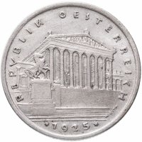 Купить Австрия 1 шиллинг (shilling) 1925