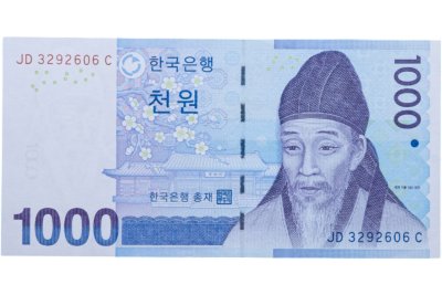 купить Южная Корея 1000 вон 2007
