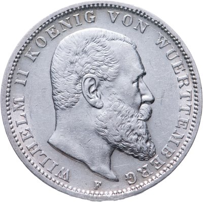 купить Германия, Вюртемберг 3 марки (mark) 1910