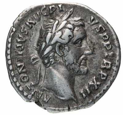 купить Римская империя, Антонин Пий, 138-161 годы, Денарий. (Салюта)