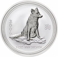 Купить Австралия 1 доллар 2006 «Восточный календарь-год Собаки»