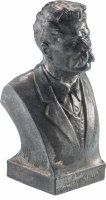 Купить Бюст "Максим Горький", силумин, Завод художественного литья, скульптор А.П.Андропов, СССР, 1970-1980 гг.