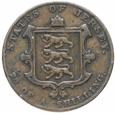 купить Джерси 1/26 шиллинга (shilling) 1844