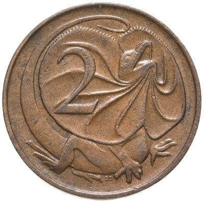 купить Австралия 2 цента (cents) 1967