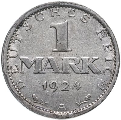 купить Германия 1 марка "A" 1924