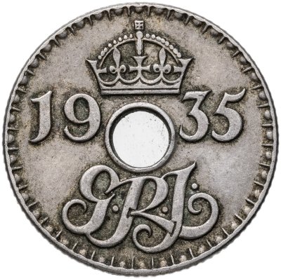 купить Новая Гвинея 6 пенсов (pence) 1935