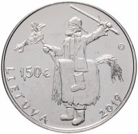 купить Литва 1,5 евро 2019 Užgavėnės (Масленица)