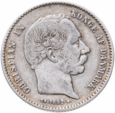 купить Дания 1 крона 1892