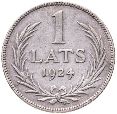 купить Латвия 1 лат (lats) 1924