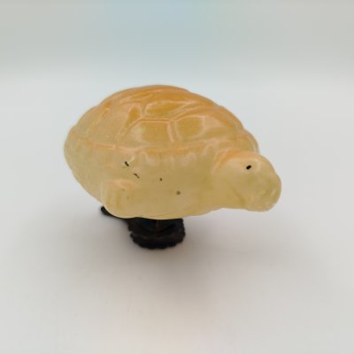 купить Елочная игрушка "Черепаха", стекло, краска, СССР, 1960-1980 гг.