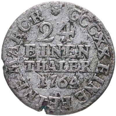 купить Германия, Саксония 1/24 талера 1764 "Фридрих Август III"