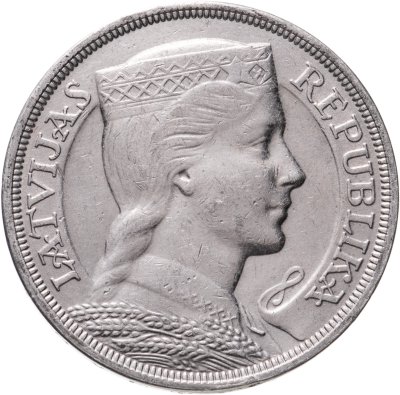 купить Латвия 5 латов (lati) 1929