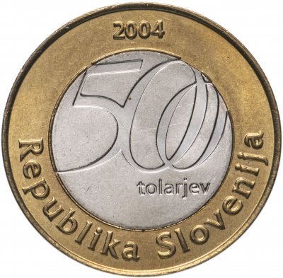 купить Словения 500 толаров 2004 Георг Веги