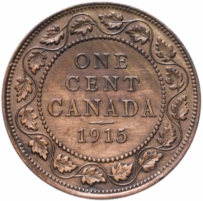 купить Канада 1 цент (cent) 1915