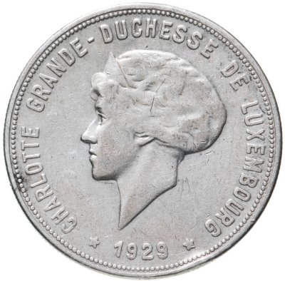 купить Люксембург 10 франков (francs) 1929