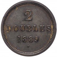 купить Гернси 2 дубля 1889