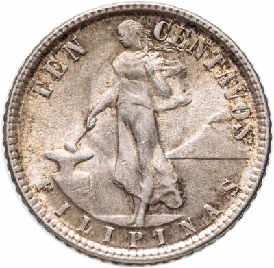 купить Филиппины 10 сентаво (centavos) 1945