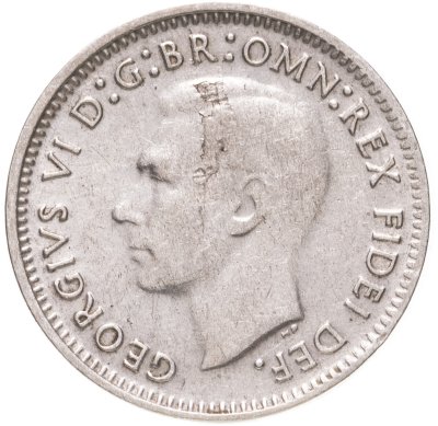 купить Австралия 3 пенса (pence) 1949