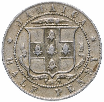 купить Ямайка 1/2 пенни (penny) 1916
