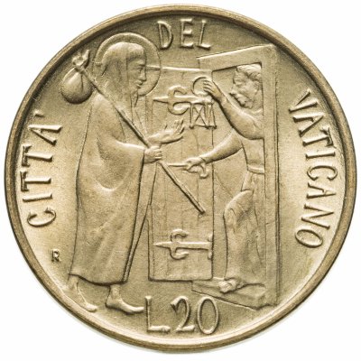 купить Ватикан 20 лир (lire) 1981
