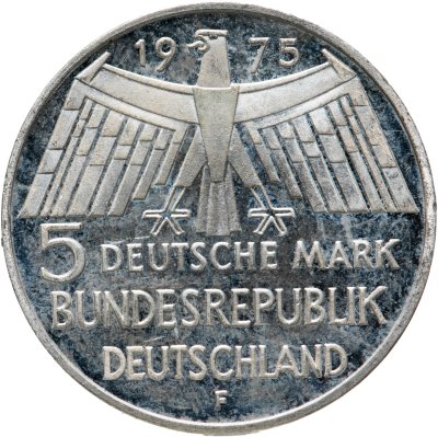 купить Германия 5 марок (deutsche mark) 1975 Европейский год охраны памятников