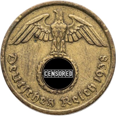 купить Германия (Третий рейх) 10 рейхспфеннигов (reichspfennig) 1938 A