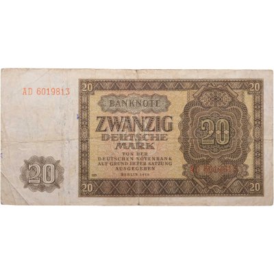 купить Германия, ГДР 20 марок 1948