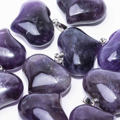 купить Кулон «Сердце» из аметиста